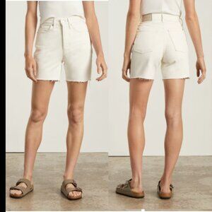 NWT The Way-High Jean Short in Bone, Everlane size 28